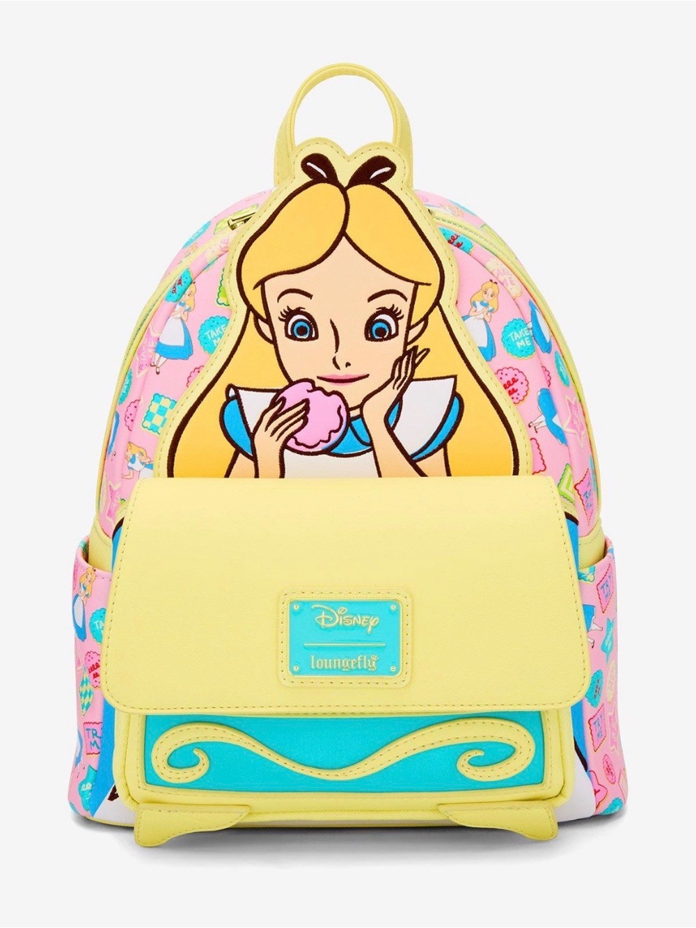 Loungefly Disney Alice in Wonderland Alice Cookies Mini Backpack
